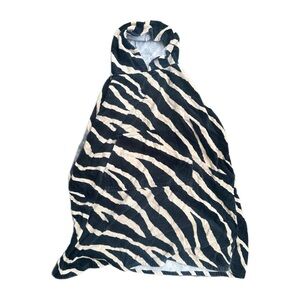 Tiger Print Hooded Towel dress